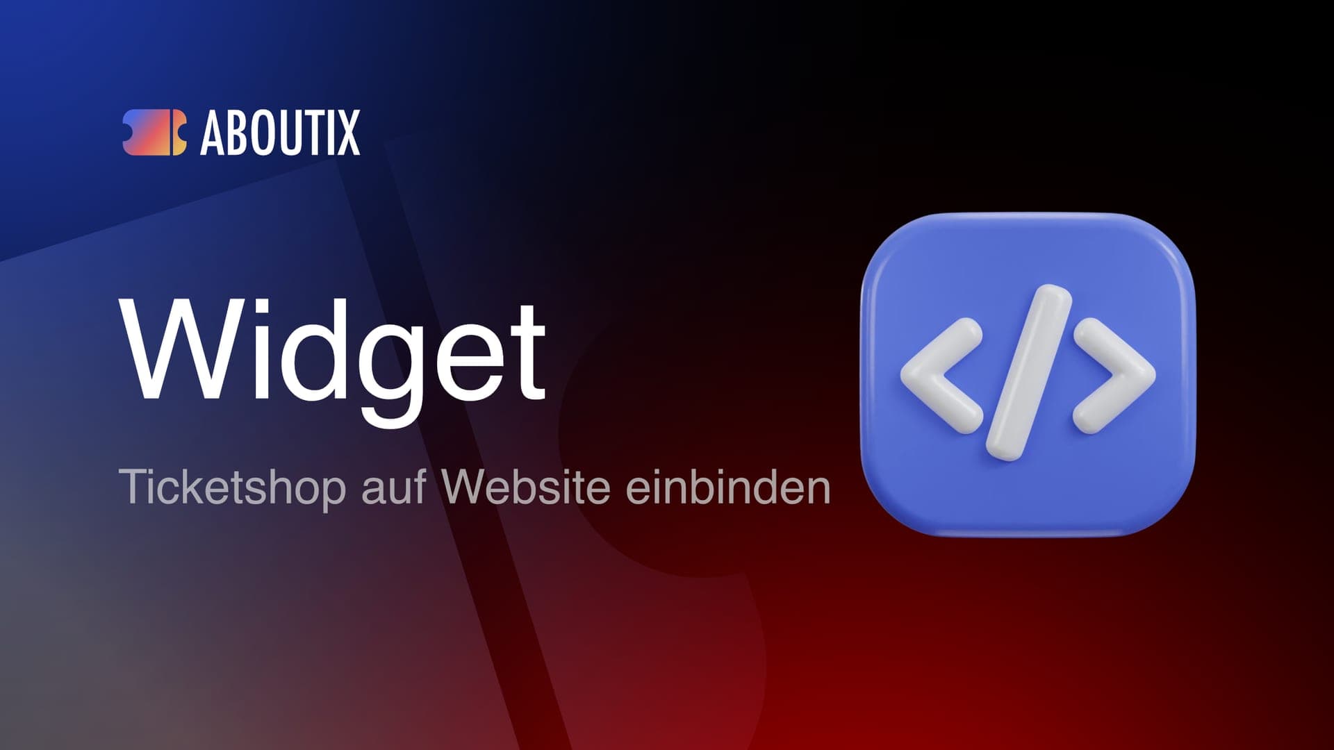 Eventseite mit Ticketshop im ABOUTIX Dashboard
