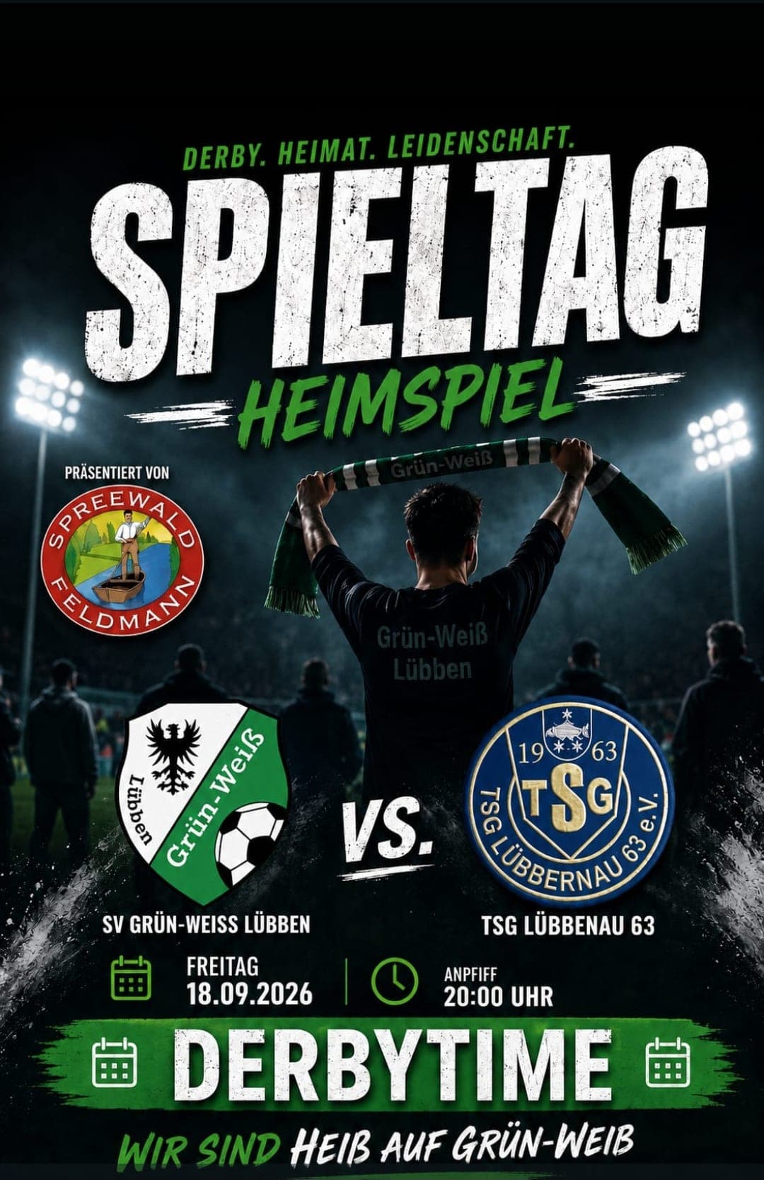 SV Grün - Weiß Lübben e.V. vs. TSG Lübbenau 63 e.V.